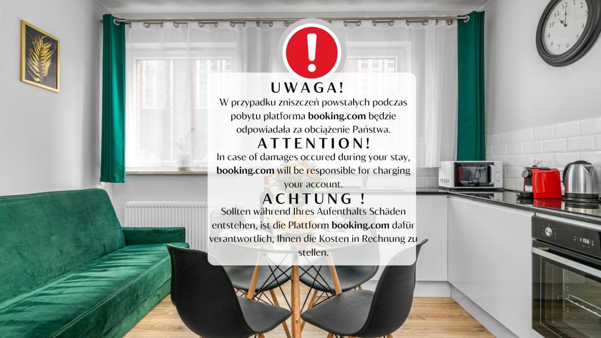 Relax Apartments - Gdansk Central & Parking Екстериор снимка