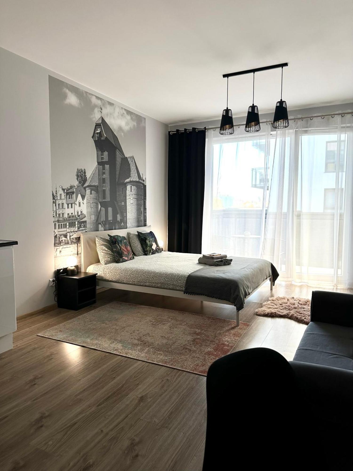 Relax Apartments - Gdansk Central & Parking Екстериор снимка